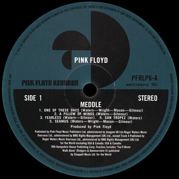 Vinyl Record Pink Floyd - Meddle (Reissue) (Remastered) (180g) (LP) - 2