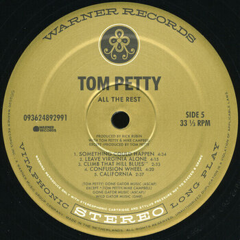 Vinyl Record Tom Petty - Wildflowers & All The Rest (Reissue) (Remastered) (3 LP) - 6