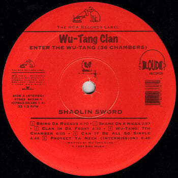 Schallplatte Wu-Tang Clan - Enter The Wu-Tang (36 Chambers) (Reissue) (LP) - 2