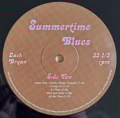 Грамофонна плоча Zach Bryan - Summertime Blues (12" Vinyl) - 4