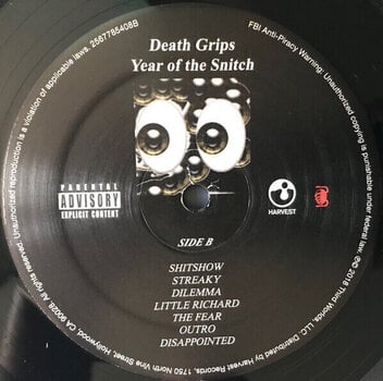 Vinyl Record Death Grips - Year Of The Snitch (LP) - 3