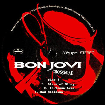 Disque vinyle Bon Jovi - Cross Road (Reissue) (2 LP) - 4