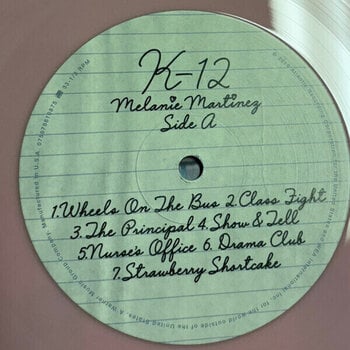 Vinyl Record Melanie Martinez - K-12 (Reissue) (Baby Pink Coloured) (LP) - 3