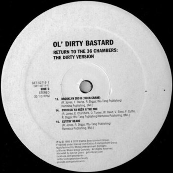 Vinyl Record Ol' Dirty Bastard - Return To The 36 Chambers: The Dirty Version (Remastered) (2 LP) - 5