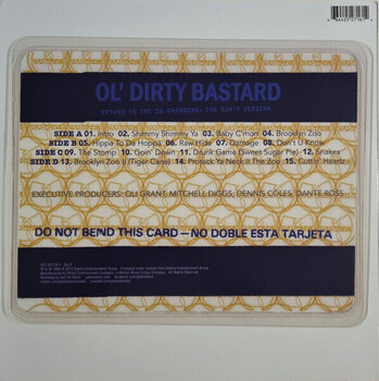Vinyl Record Ol' Dirty Bastard - Return To The 36 Chambers: The Dirty Version (Remastered) (2 LP) - 6