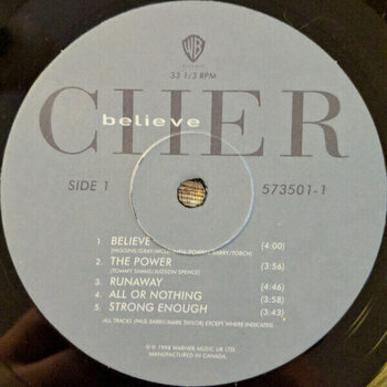 Vinyl Record Cher - Believe (Remastered) (LP) - 2