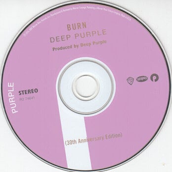 Muzyczne CD Deep Purple - Burn (Reissue) (Remastered) (CD) - 2