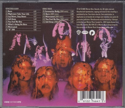 Muzyczne CD Deep Purple - Burn (Reissue) (Remastered) (CD) - 4