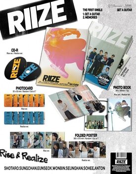 CD de música Riize - 1St Single 'Get A Guitar' (Random Cover) (CD) - 2