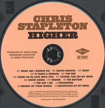 Musiikki-CD Chris Stapleton - Higher (CD) - 2