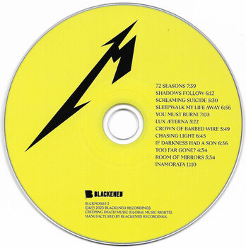 Musik-cd Metallica - 72 Seasons (CD) - 2