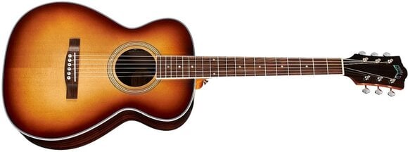 Guitare acoustique-électrique Guild M-260E Deluxe Edge Burst Guitare acoustique-électrique - 3