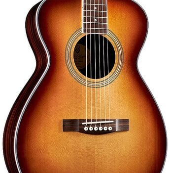 Guitare acoustique-électrique Guild M-260E Deluxe Edge Burst Guitare acoustique-électrique - 4