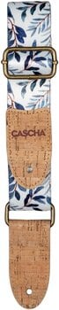 Ukulele Strap Cascha CUS-VC3 Vegan Cork Ukulele Strap Blue Twigs - 3