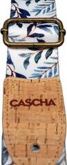 Ukulele Strap Cascha CUS-VC3 Vegan Cork Ukulele Strap Blue Twigs - 3