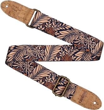 Ukulele Strap Cascha CUS-VC6 Vegan Cork Ukulele Strap Midnight Jungle - 2