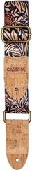 Ukulele Strap Cascha CUS-VC6 Vegan Cork Ukulele Strap Midnight Jungle - 2