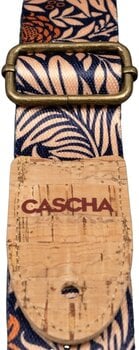 Tracolla per ukulele Cascha CUS-VC6 Vegan Cork Tracolla per ukulele Midnight Jungle - 4