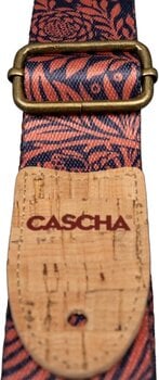 Tracolla per ukulele Cascha CUS-VC7 Vegan Cork Tracolla per ukulele Rose Jungle - 4