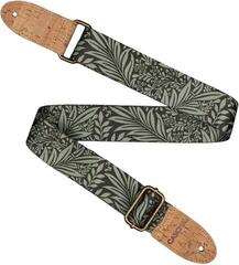 Ukulele Strap Cascha CUS-VC8 Vegan Cork Ukulele Strap Olive Jungle - 1