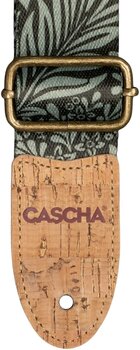 Popruh pre ukulele Cascha CUS-VC8 Vegan Cork Popruh pre ukulele Olive Jungle - 5