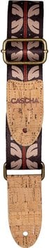 Remen za ukulele Cascha CUS-VC10 Vegan Cork Remen za ukulele Ethnic Red Stripes - 3