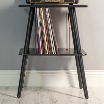 Mobilier pentru discuri LP Crosley Manchester Mobilier pentru discuri LP Black - 3