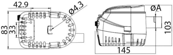 Аксесоари за яхти Osculati Europump II G1100 Аксесоари за яхти - 3