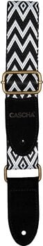 Tracolla per ukulele Cascha CUS-JW1 Jacquard Tracolla per ukulele Ethnic Black & White - 3