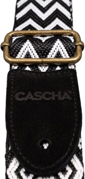 Pasek do Ukulele Cascha CUS-JW1 Jacquard Pasek do Ukulele Ethnic Black & White - 4