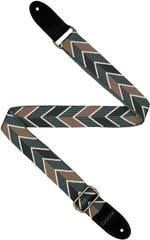 Ukulele Strap Cascha CUS-JW2 Jacquard Ukulele Strap Ethnic Green - 1