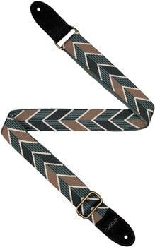 Ukulele Strap Cascha CUS-JW2 Jacquard Ukulele Strap Ethnic Green - 2