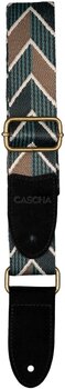 Tracolla per ukulele Cascha CUS-JW2 Jacquard Tracolla per ukulele Ethnic Green - 3