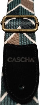 Sangle pour Ukulélés Cascha CUS-JW2 Jacquard Sangle pour Ukulélés Ethnic Green - 4