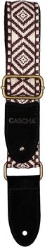 Tracolla per ukulele Cascha CUS-JW6 Jacquard Tracolla per ukulele Ethnic Brown & White - 3