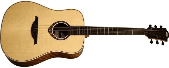 Dreadnought-gitarr LAG T318D Natural Dreadnought-gitarr - 4