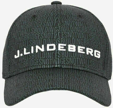 Каскет J.Lindeberg Aiden Pro Poly Cap Black Buildning Bridges - 4