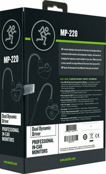 Ear Loop headphones Mackie MP-220 Black (Just unboxed) - 5