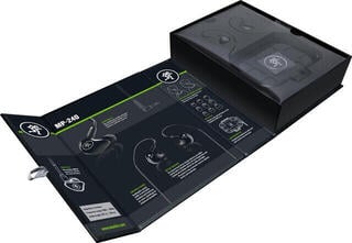 Auriculares Ear Loop Mackie MP-240 Black Auriculares Ear Loop - 2