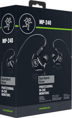 Auriculares Ear Loop Mackie MP-240 Black Auriculares Ear Loop - 3