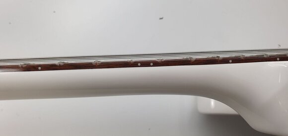 Electric guitar Fender Jim Adkins JA-90 Telecaster Thinline IL White (Damaged) - 3
