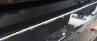 Kurzweil MPG200 Abanos lustruit Pian grand digital cu cotă