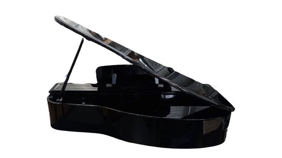 Piano de cauda grand digital Kurzweil MPG200 Polished Ebony Piano de cauda grand digital (Tao bons como novos) - 6
