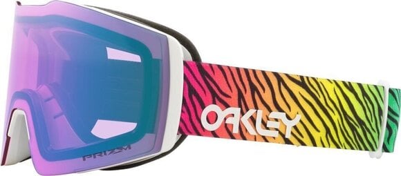 Ski Brillen Oakley FALL LINE 71037700 Bengal White/Prizm Snow Iced Iridium Ski Brillen - 3