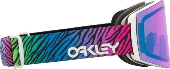 Ski Brillen Oakley FALL LINE 71037700 Bengal White/Prizm Snow Iced Iridium Ski Brillen - 10