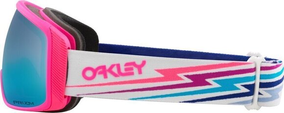 Ski-bril Oakley FLIGHT TRACKER 71057400 White Bolt/Prizm Snow Sapphire Iridium Ski-bril - 4