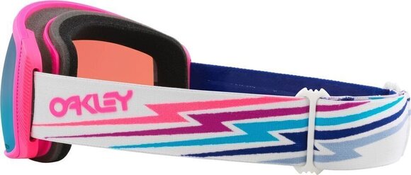 Masques de ski Oakley FLIGHT TRACKER 71057400 White Bolt/Prizm Snow Sapphire Iridium Masques de ski - 5