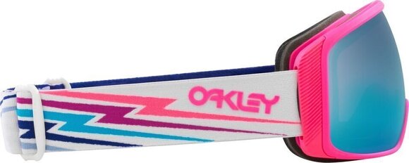 Ski Goggles Oakley FLIGHT TRACKER 71057400 White Bolt/Prizm Snow Sapphire Iridium Ski Goggles - 10