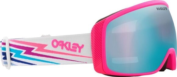 Gafas de esquí Oakley FLIGHT TRACKER 71057400 White Bolt/Prizm Snow Sapphire Iridium Gafas de esquí - 11