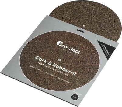 Lemezfilc / slipmat Pro-Ject Cork & Rubber it 1mm Lemezfilc / slipmat - 3